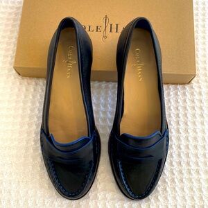 Cole Haan Black Loafers, Size 6.5